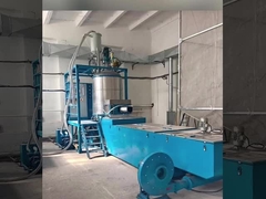 Mecanismo de pré-expansão EPS para produção de espuma de poliestireno expandido