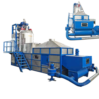 qualidade  EPS Polystyrene Beads Foam Batch Pre Expander Automatic Fábrica