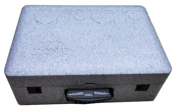 Molde reusável da caixa fria de liga de alumínio ponto de entrada e de saída com trava