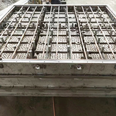 Molde reusável da caixa fria de liga de alumínio ponto de entrada e de saída com trava