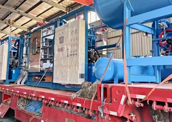 Máquina de molde do bloco do EPS do poliestireno com controle do PLC