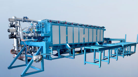 6000*1000*600 mm Máquina de moldagem automática de blocos de EPS 20-30 S Ciclo de moldagem 14000 kg Peso