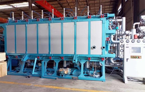 bloco ajustável do EPS da folha do poliestireno da máquina de molde do bloco de 4m EPS que faz a máquina