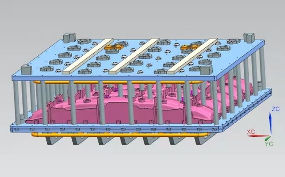 Processo de moldagem de espuma de poliestireno expandido EPS reciclável para edifícios e construções