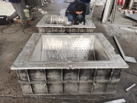 Moldes EPS de liga de alumínio personalizadas com sistemas de ventilação e arrefecimento para produtos de espuma