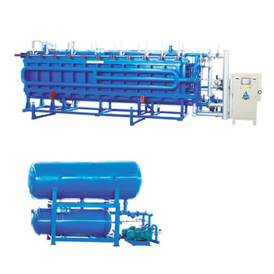 1850 mm Altura máxima do produto Máquina de moldagem de blocos Eps Densidade de espuma 8-60 Kg/m3