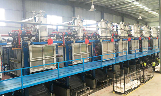 Máquina automática de moldagem de forma de EPS Embalagens de caixas de espuma para peixe e frutas