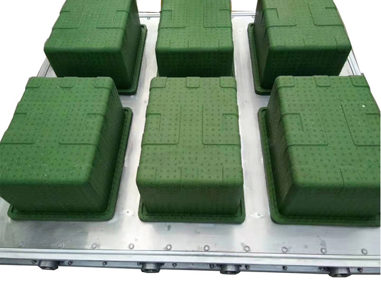Molde EPS flexível com cavidades intercambiáveis para múltiplas variações de produtos para caixas de espuma