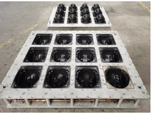 Personalização EPS molde de liga de alumínio para a fabricação de caixa