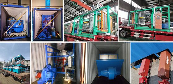 Máquina automática de moldagem de forma de EPS Embalagens de caixas de espuma para peixe e frutas