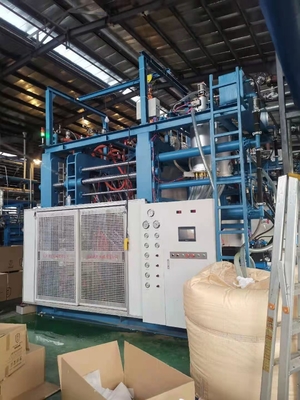 Eps máquina de moldagem de forma caixa de espuma automática de embalagem para peixe e frutas