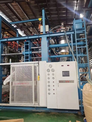 Eps máquina de moldagem de forma caixa de espuma automática de embalagem para peixe e frutas