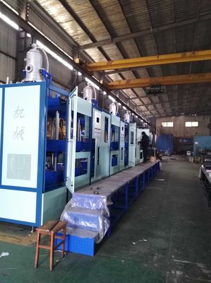 Equipamento automático de moldagem de espuma eTPU 380V para sola de calçado