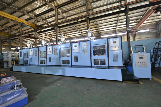 Máquina automática de moldagem de forma ETPU 380V para solas personalizadas de sapatos esportivos