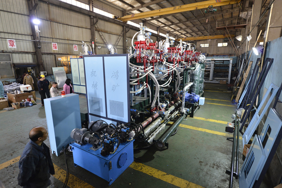 Máquina automática de moldagem de forma ETPU 380V para solas personalizadas de sapatos esportivos