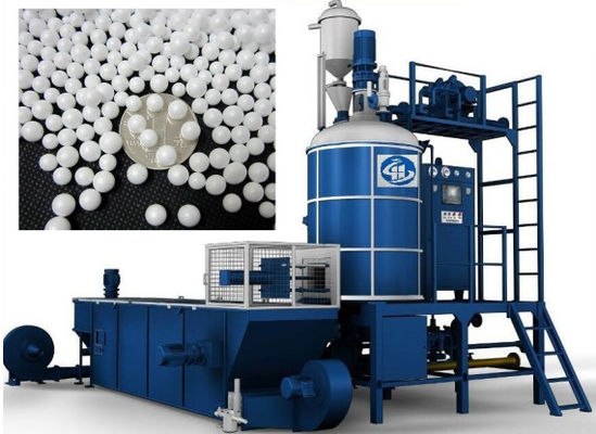 Azul / Verde EPS EPP espuma pré-expansor máquina automática sola externa da China