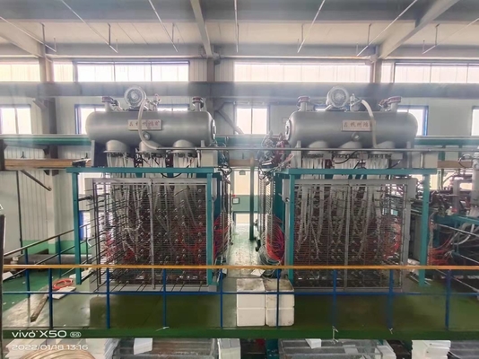 Eps máquina de moldagem de forma caixa de espuma automática de embalagem para peixe e frutas