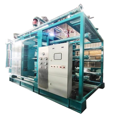 Máquina automática de moldagem de forma EPS azul / branco / verde 380V para embalagens
