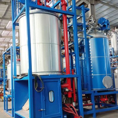 Máquina de pré-expansão profissional de EPS para expansão de contas de poliestireno de precisão 0,5 mm