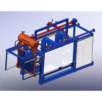 Máquina de moldagem de forma EPS de ponta para embalagens de isolamento térmico de produtos de espuma durável