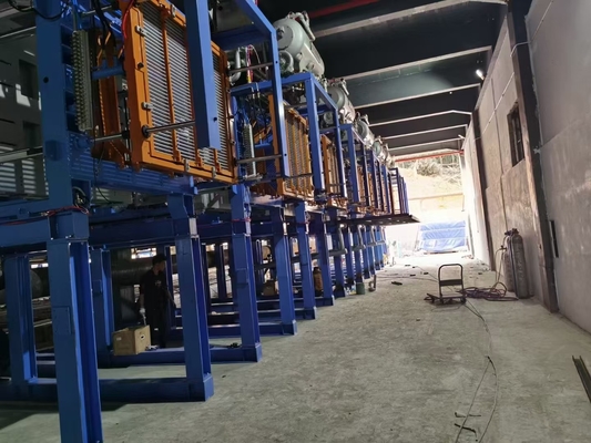 Máquina de moldagem automática de caixa de espuma de poliestireno para fazer moldes de forma EPS