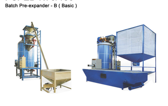 Máquina automática de fabricação de espuma de pré-expansão de lote com linha de produção Ce