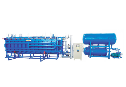 Máquina de moldagem de blocos EPS de espuma a vácuo automática avançada com tipo de processamento de máquina de espuma