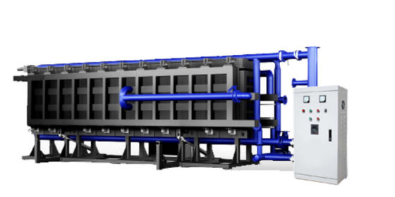 Máquina de moldagem de blocos de espuma de poliestireno com aquecimento eléctrico