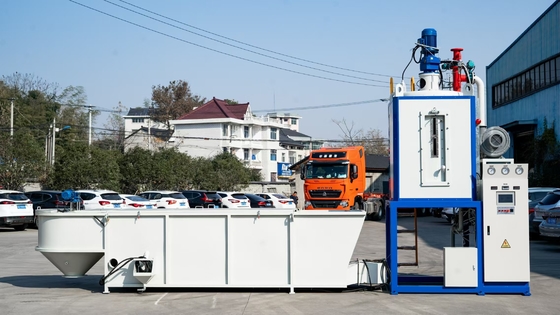 Máquina de pré-espumação automática de alta precisão de EPS de matérias-primas