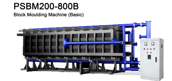 Máquina de moldagem de blocos de EPS totalmente automática computadorizada para caixas de peixe e vegetais