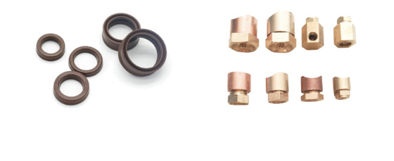 Partes de serviço de usinagem CNC de metal, de alumínio, latão, aço inoxidável