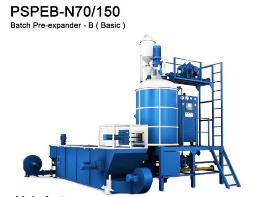 Pre-expansor automático de lotes EPS matéria-prima de alta produtividade