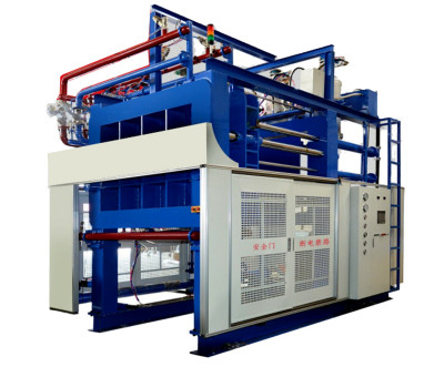 Máquina automática de moldagem de EPP de poupança de energia para linha de produção de caixas de peixe 15kw Potência de instalação