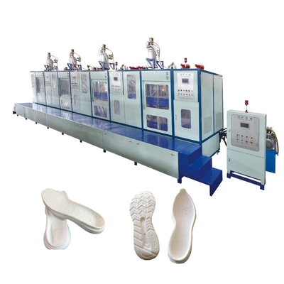 Única máquina de Outsole ETPU da cor para a sapata que faz o tipo ereto