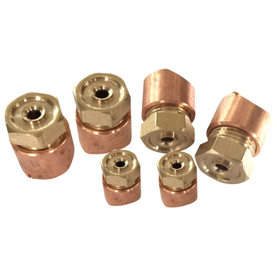 As peças sobresselentes de bronze de cobre da máquina cozinham o bocal de atomização da tubulação de água