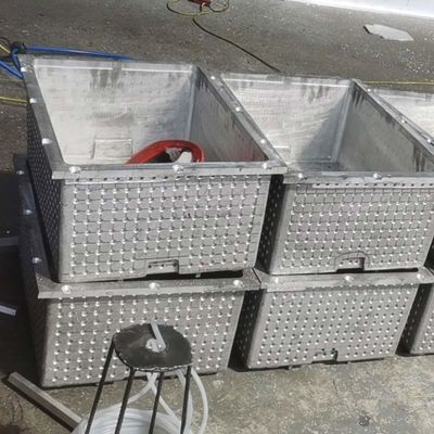 MOLDE DE ALUMÍNIO DA CAIXA DA ESPUMA DO MOLDE DO EPS DA MATÉRIA PRIMA