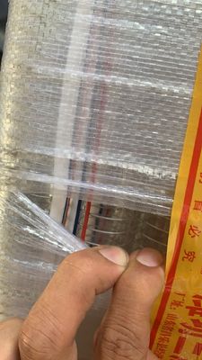 Rolo engrossado mangueira da tubulação 1/2 plástico claro” 50m do vácuo da partícula da espuma do fio do Pvc da máquina do Eps