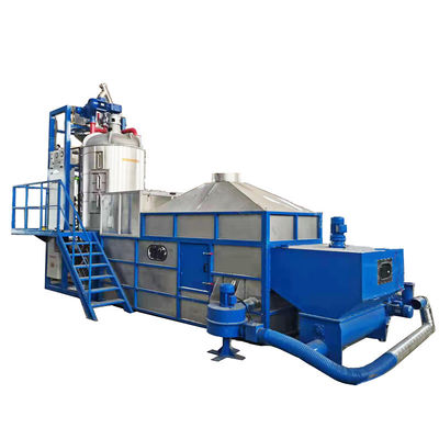 EPS EPU espumante Batch Pre Expander máquina com fluidizado de cama seca sola externa da China automática