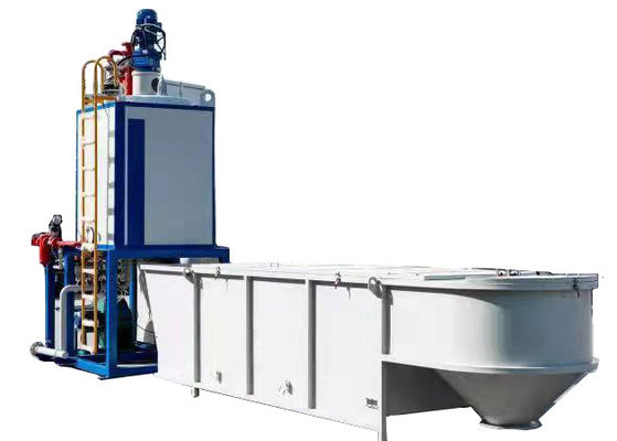 EPS EPU espumante Batch Pre Expander máquina com fluidizado de cama seca sola externa da China automática
