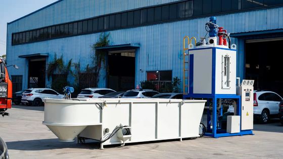 EPS EPU espumante Batch Pre Expander máquina com fluidizado de cama seca sola externa da China automática