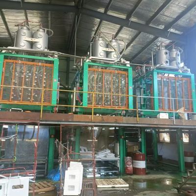 Versatilidade Economia de energia EPS moldagem máquina de forma caixa de embalagem linha de produção