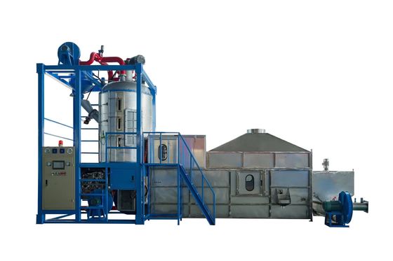 Expandidor de pré-lotação profissional para produção de material expandido