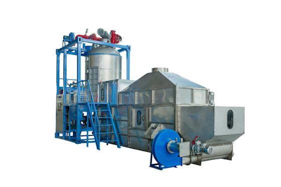 Expandidor de pré-lotação profissional para produção de material expandido