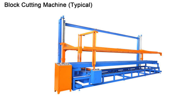 Fabrica totalmente automática EPS Construção de espuma EPS Linha de máquina de corte de blocos